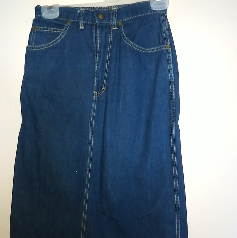 Jean skirt